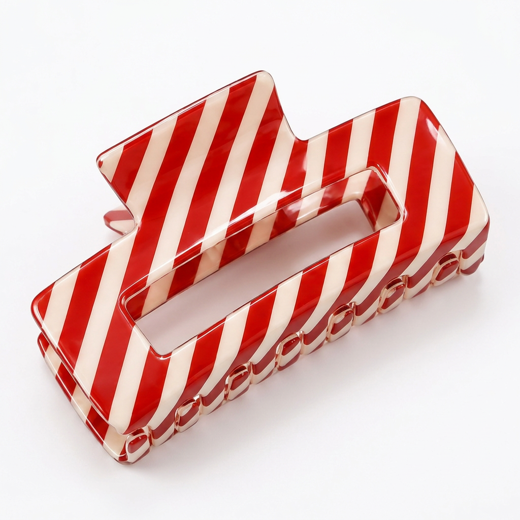 Holly Jolly Holiday Claw Clip