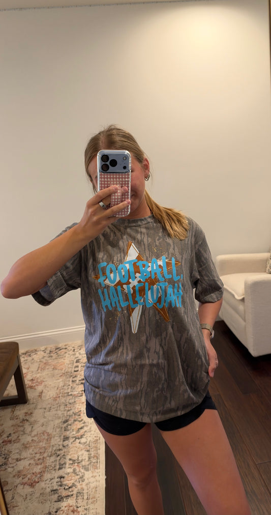 Football Hallelujah Camo Shirt